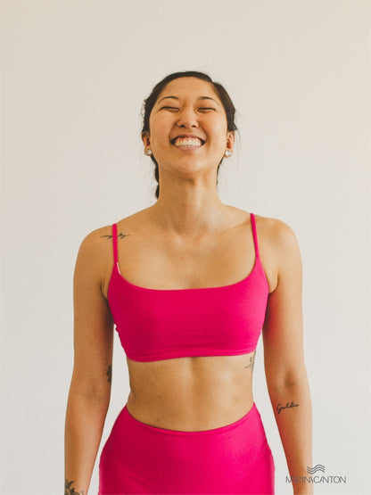 Top Bio Light Slim Alcinha Colors Rosa Choque