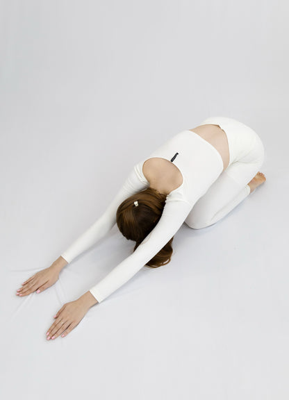 Top Bio Light Manga Longa Clássicos Off White