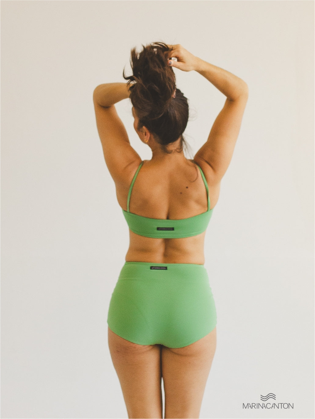 Top Bio Light Slim Alcinha Colors Verde Sálvia