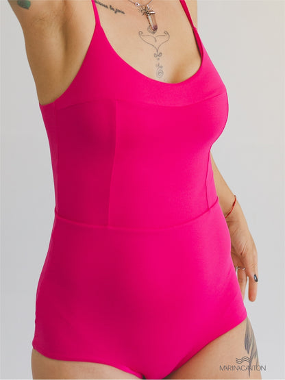 Body Hot Pants Bio Light Duplo de Alcinha Colors Rosa Choque