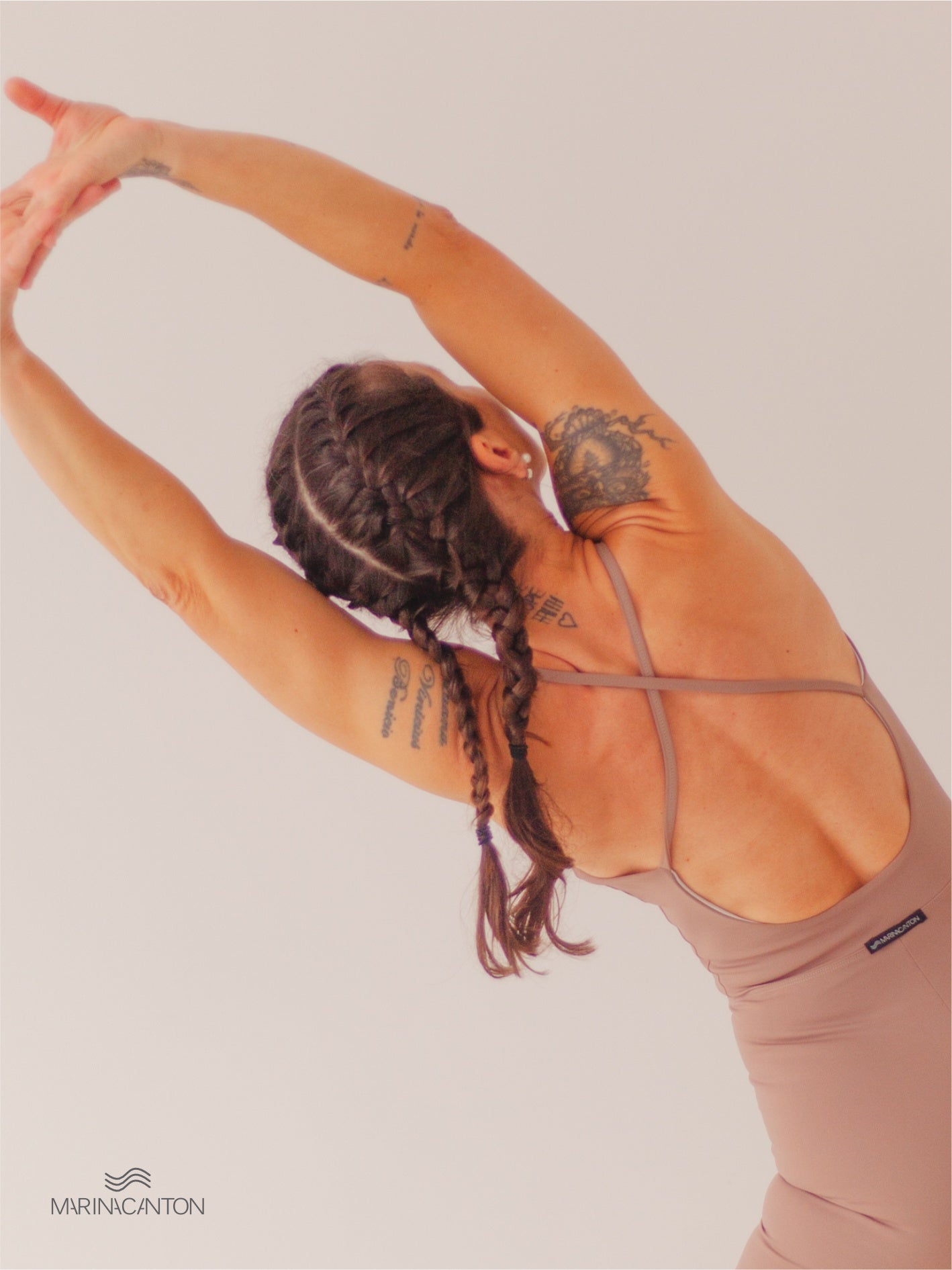 Macaquinho Bio UP Compress Alça Cruzada Avelã