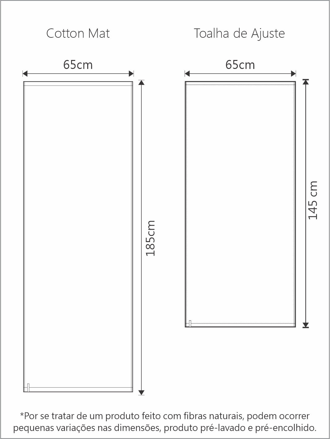 Kit Cotton Mat  + Toalha de Ajuste 100% Algodão com Tingimento Artesanal - Degradê Terra