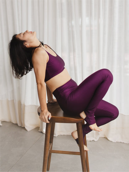 Legging Spirit Cintura Alta com Pézinho Amora