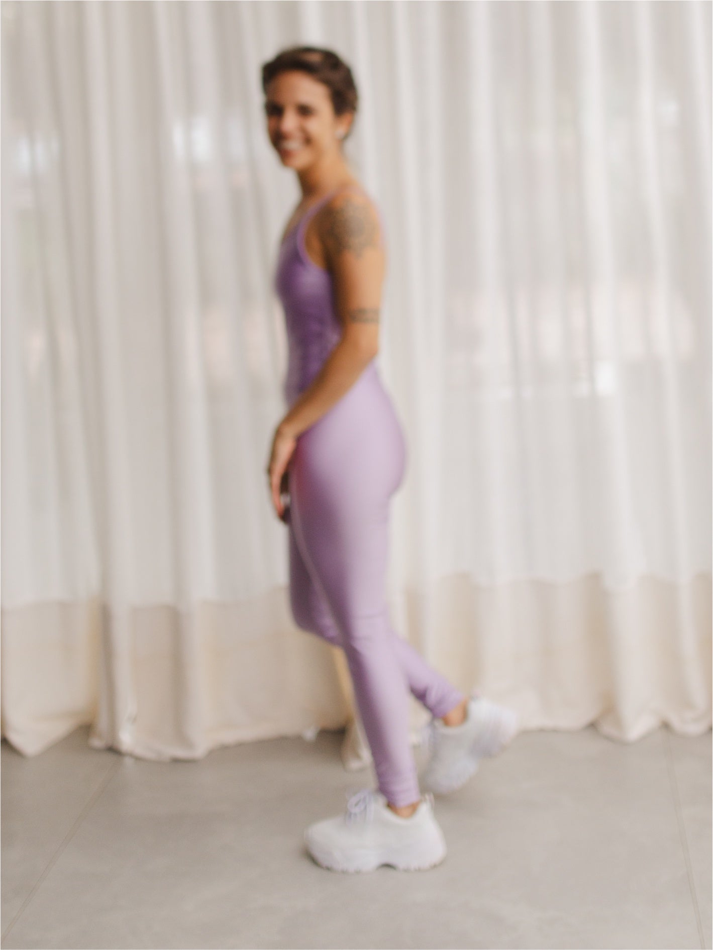 Macacão Spirit Alcinha Costas V Lavanda