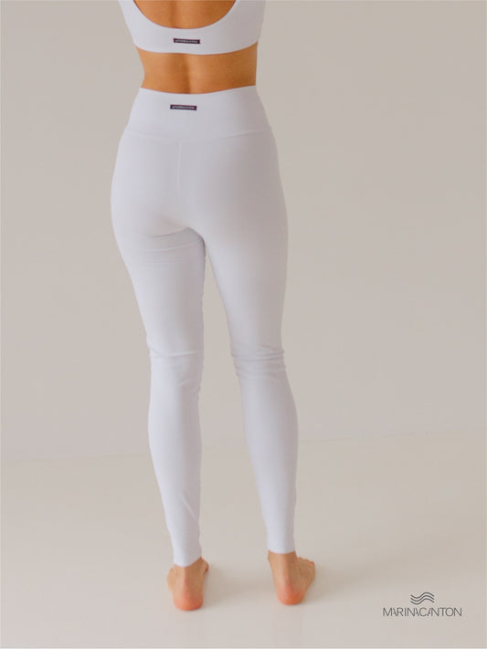 Legging Bio UP Compress Cintura Alta Branca