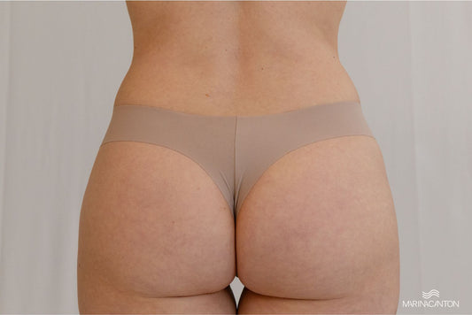 Calcinha Pele, Fio, Sem Costura - Cor: chocolate