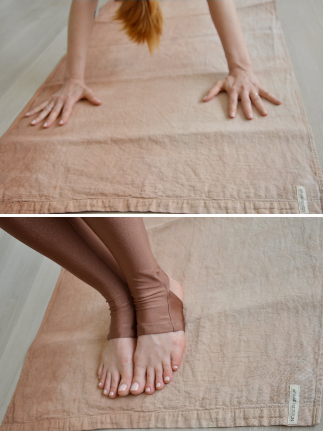 Cotton Mat 100% Algodão com Tingimento Artesanal - Degradê Terra