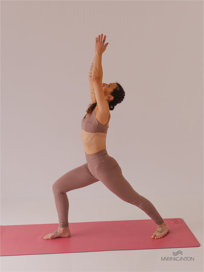 Legging Bio UP Compress Cintura Alta Avelã