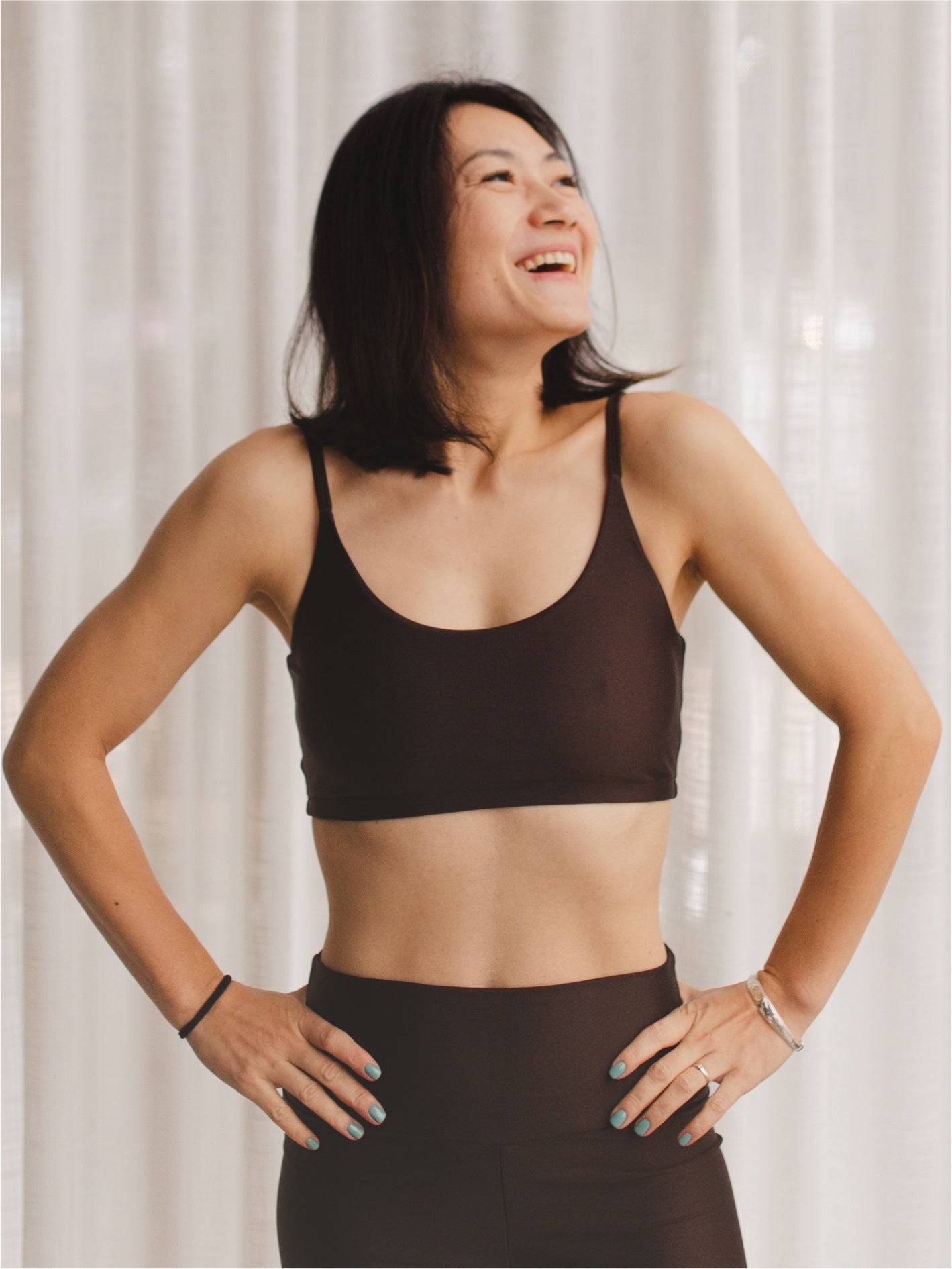 Top Spirit Alcinha Costas V Café