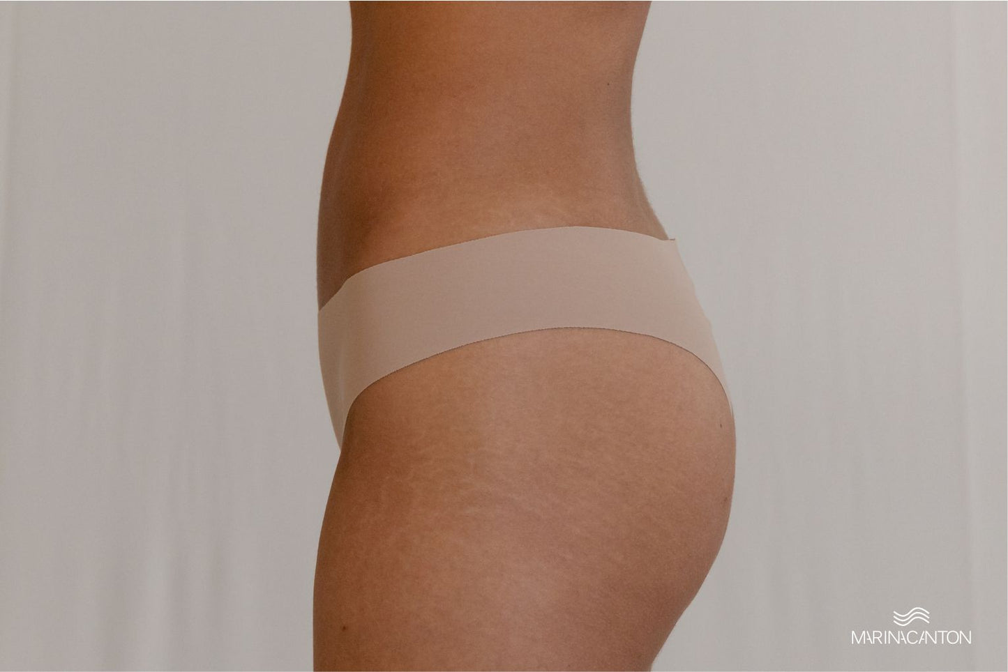 Calcinha Pele, Tanga, Sem Costura - Cor: chocolate