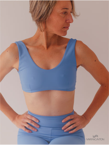 Top Bio UP Compress Confort Azul Índigo