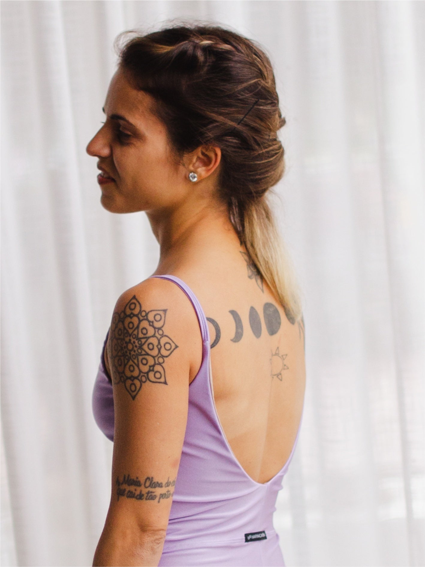 Macaquinho Spirit Alcinha Costas V Lavanda