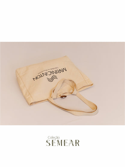 Sacola Semear 100% Algodão Duas Alças