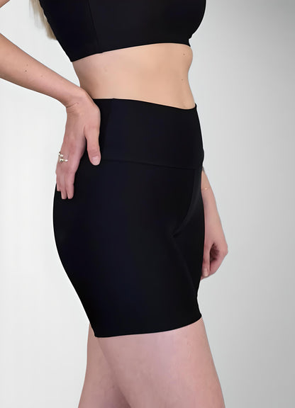 Shorts Spirit Cintura Alta Preto