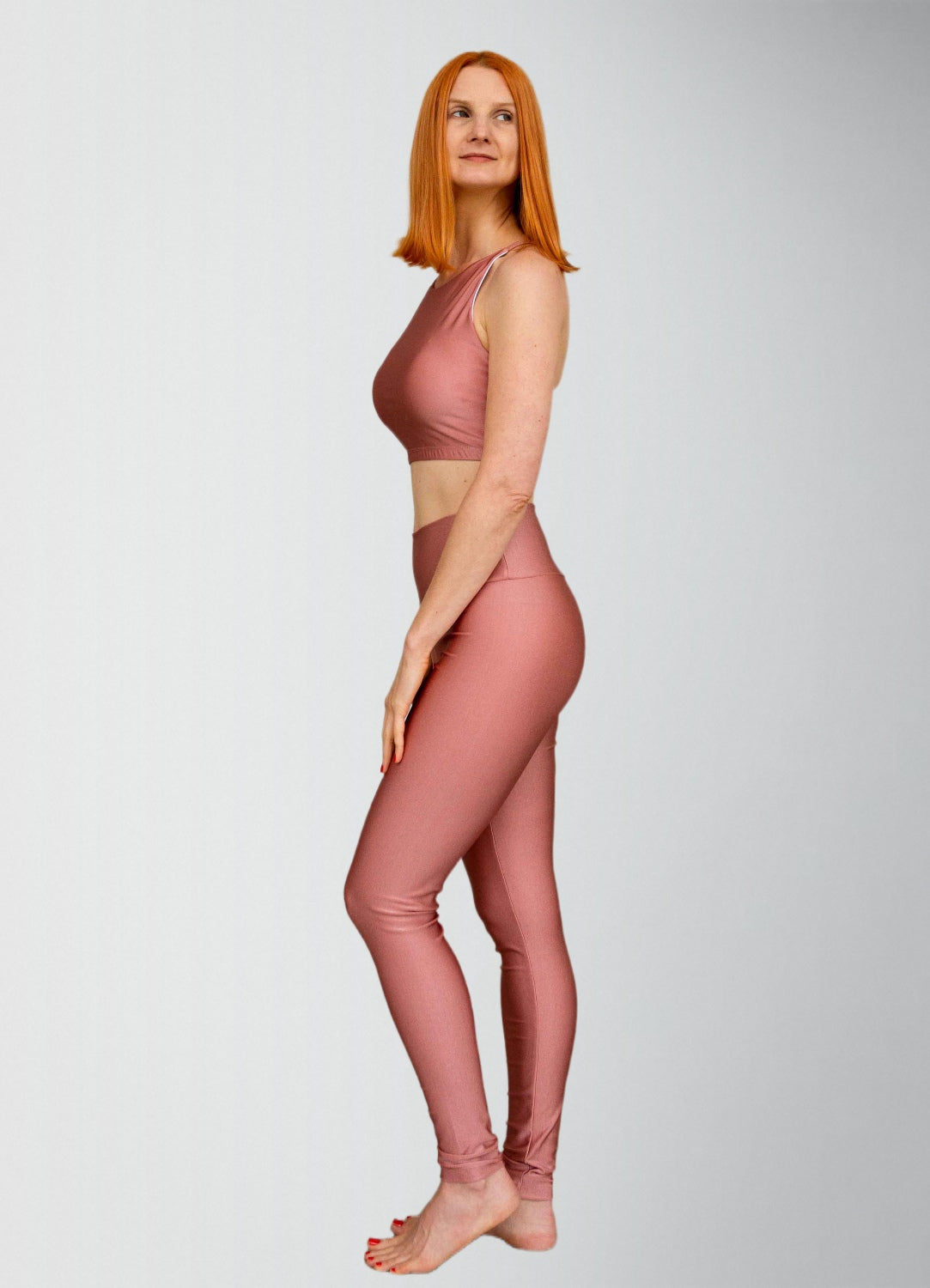 Legging Spirit Cintura Alta Rose