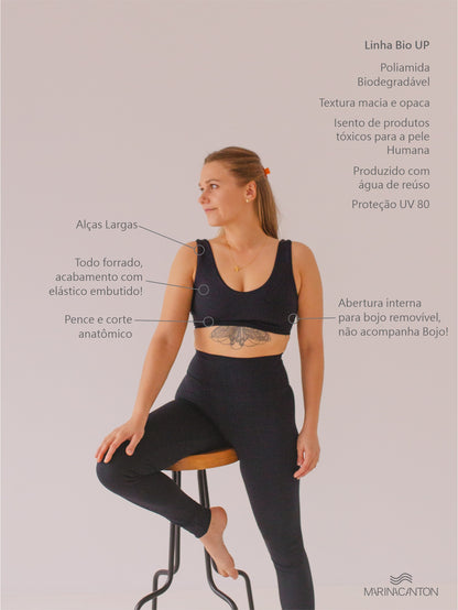 Top Bio UP Compress Confort Preto