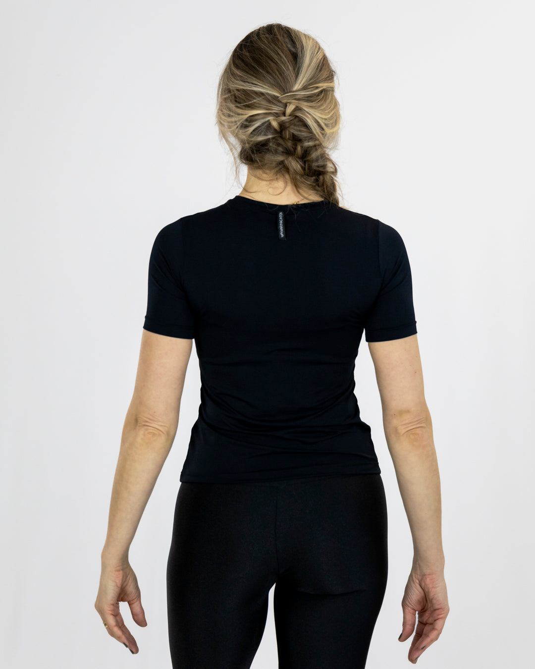 Blusa Breathe Manga Curta Preta