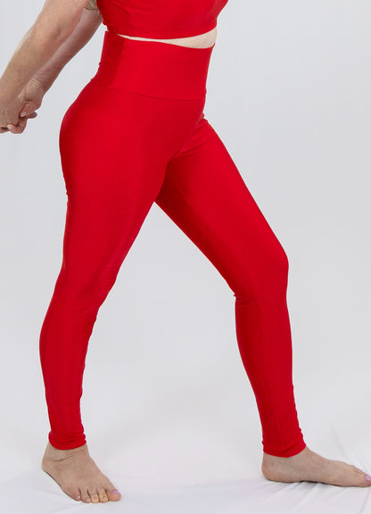 Legging Spirit Light Cintura Alta Vermelho