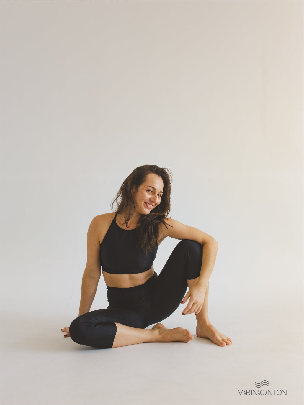 Legging Capri Spirit Cintura Alta Preto