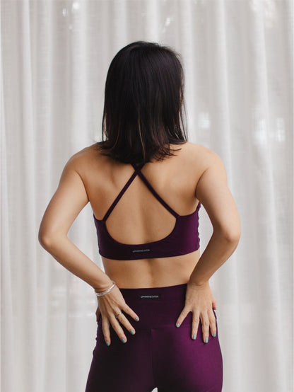 Top Spirit Alça Cruzada Amora