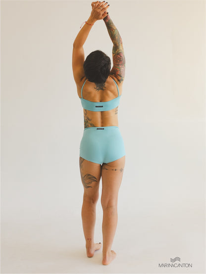Hot Pants Bio Light Colors Azul Meditação