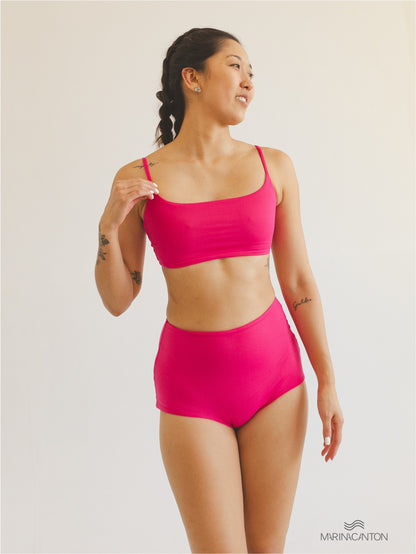 Top Bio Light Slim Alcinha Colors Rosa Choque