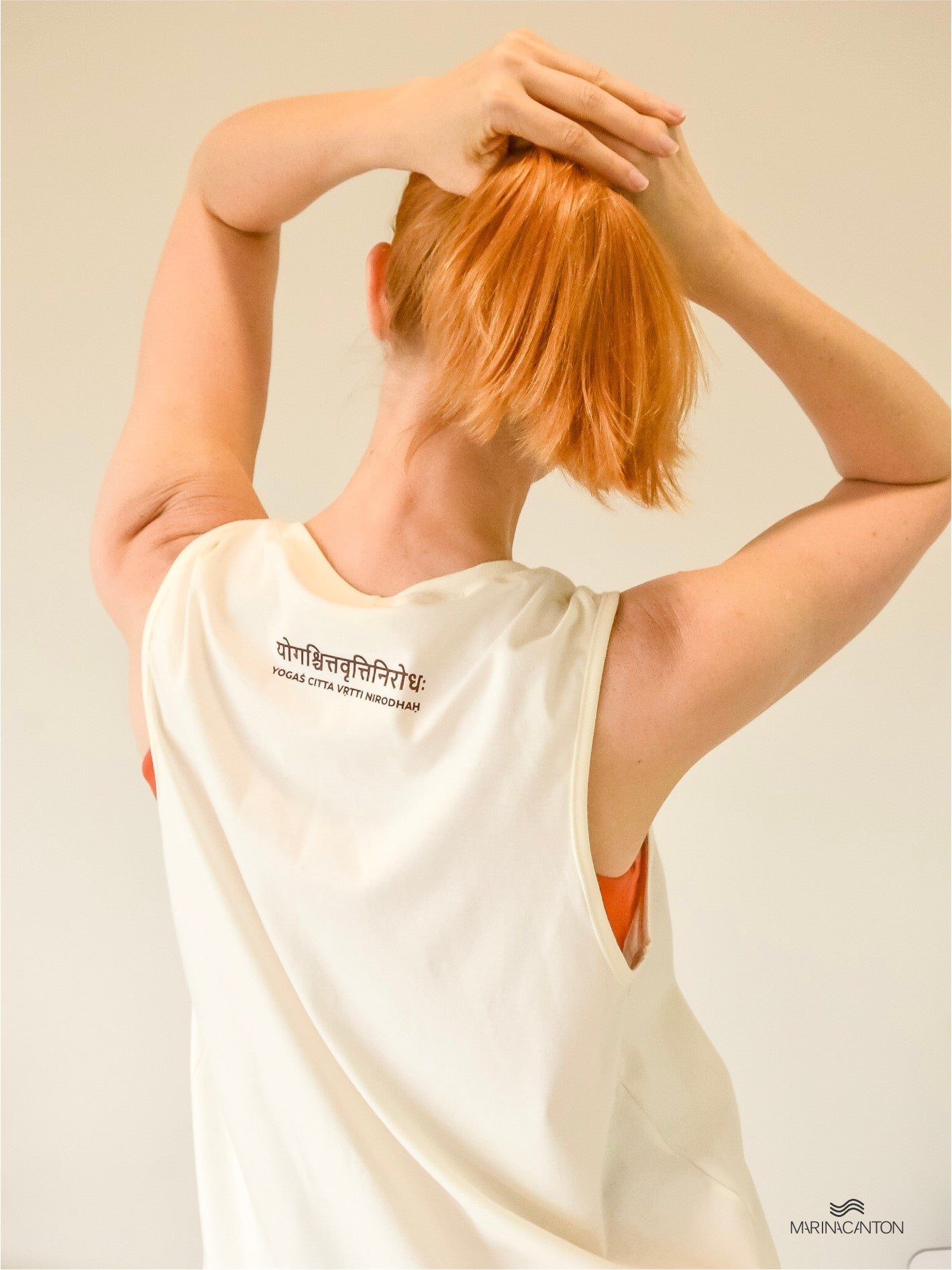 Regata  Patanjali, Unissex,  100% algodão - Off White