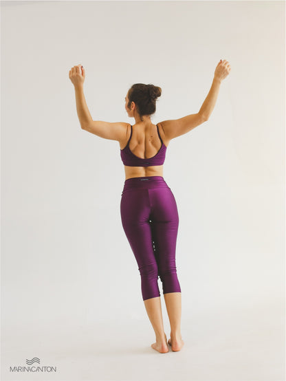 Legging Capri Spirit Cintura Alta Amora