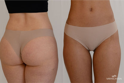 Calcinha Pele, Tanga, Sem Costura - Cor: chocolate