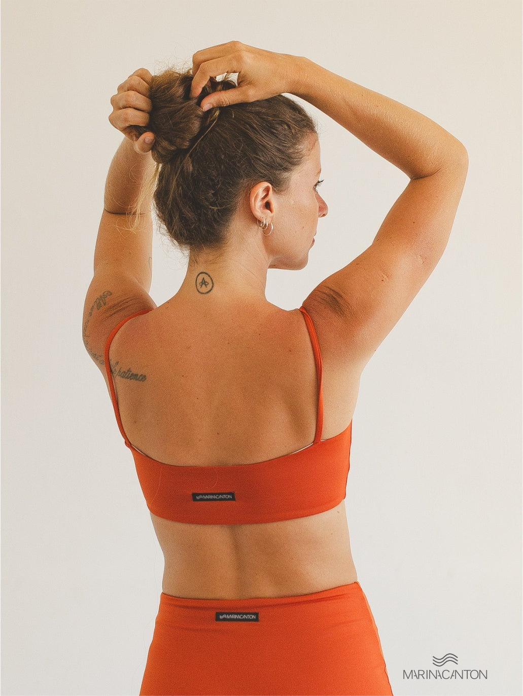 Top Bio Light Slim Alcinha Colors Laranja Terracota