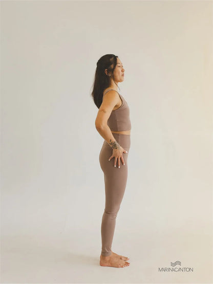 Cropped Bio UP Compress Confort Avelã