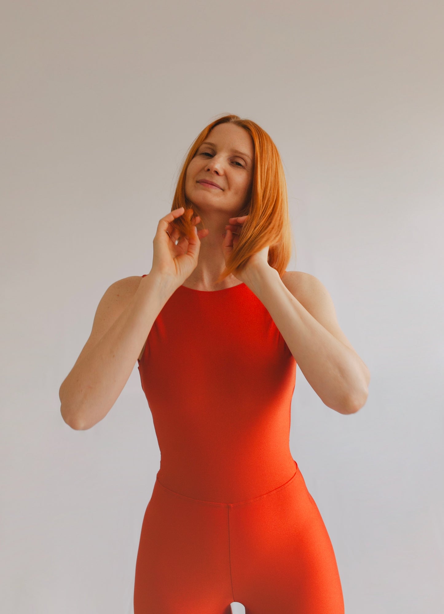 Macacão Spirit Light Regata Páprica