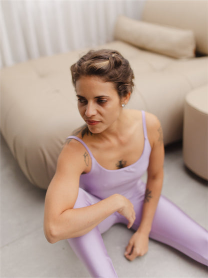 Macacão Spirit Alcinha Costas V Lavanda