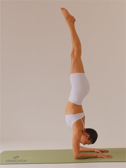 Bermuda Bio Up Compress Cintura Alta Branco